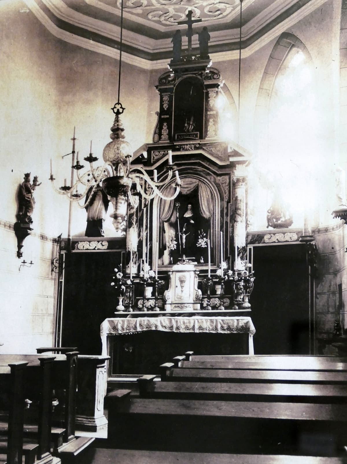 Altar der zerstörten Gertrudiskapelle