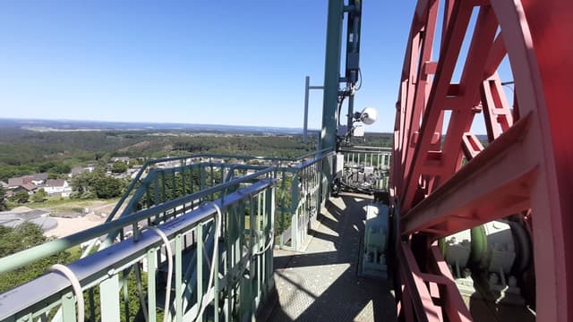 Förderturm der Grube Georg