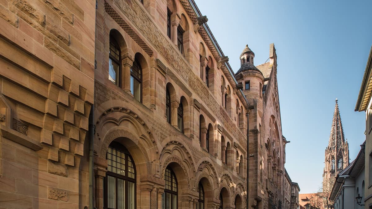 Erzbischöfliches Ordinariat Freiburg Außenansicht
