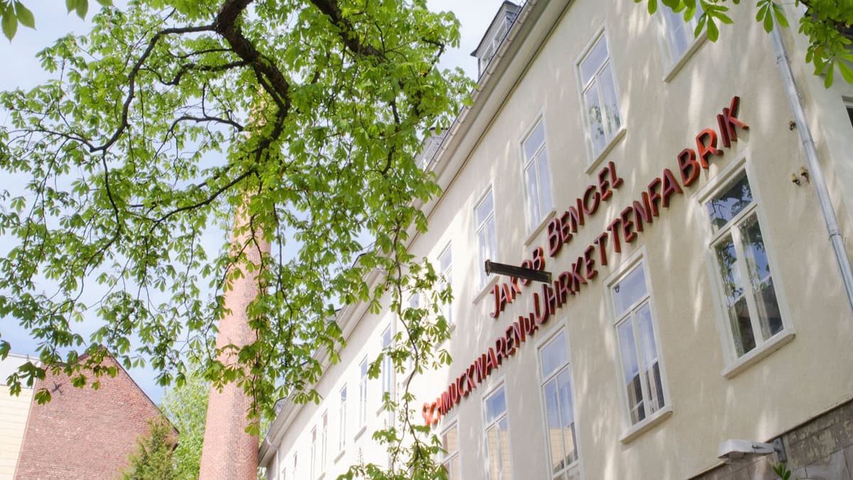 Außenansicht des Industriedenkmals Jakob Bengel