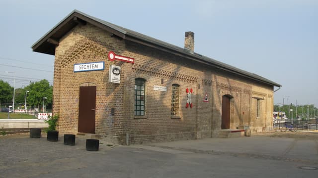 Historischer Güterschuppen in Bornheim-Sechtem