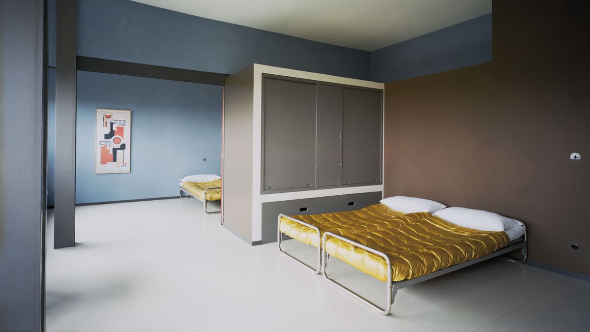 Transformabler Wohnraum im Doppelhaus Le Corbusier