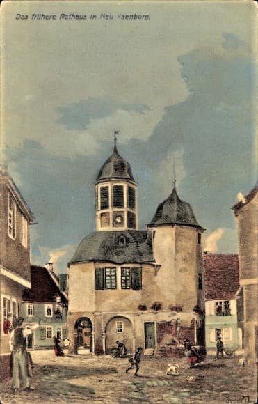 Gemälde Hugenottenrathaus