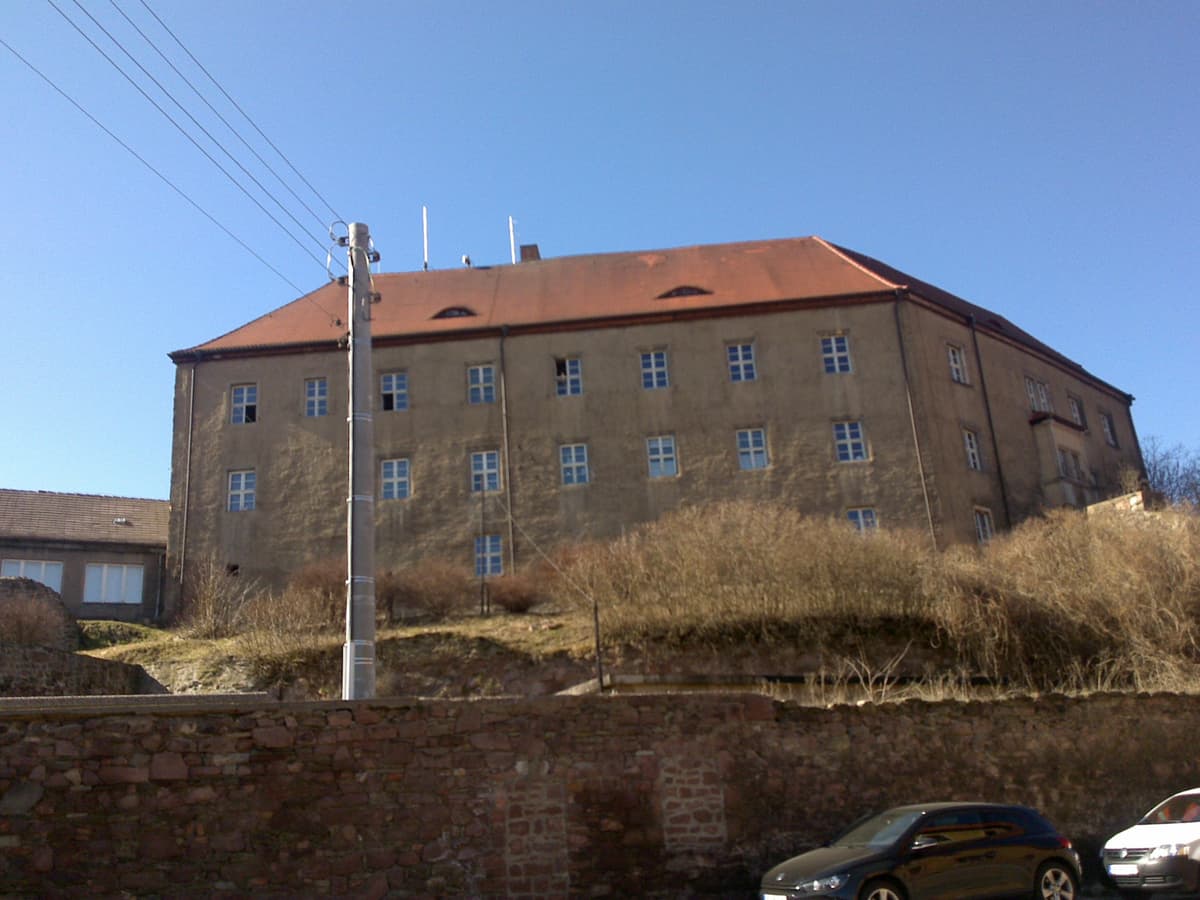 Oberburg der Burg Wettin