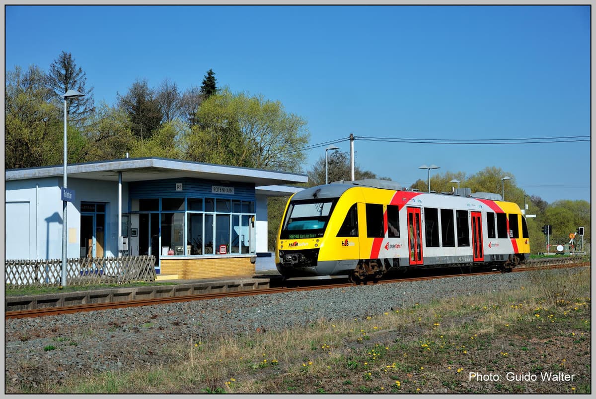 Bahnhof Rotenhain - Außenansciht