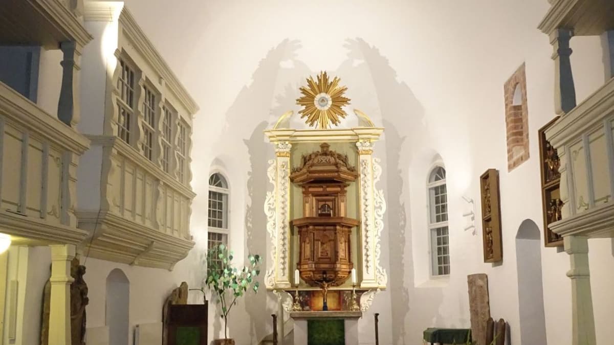 Blick zum Altar