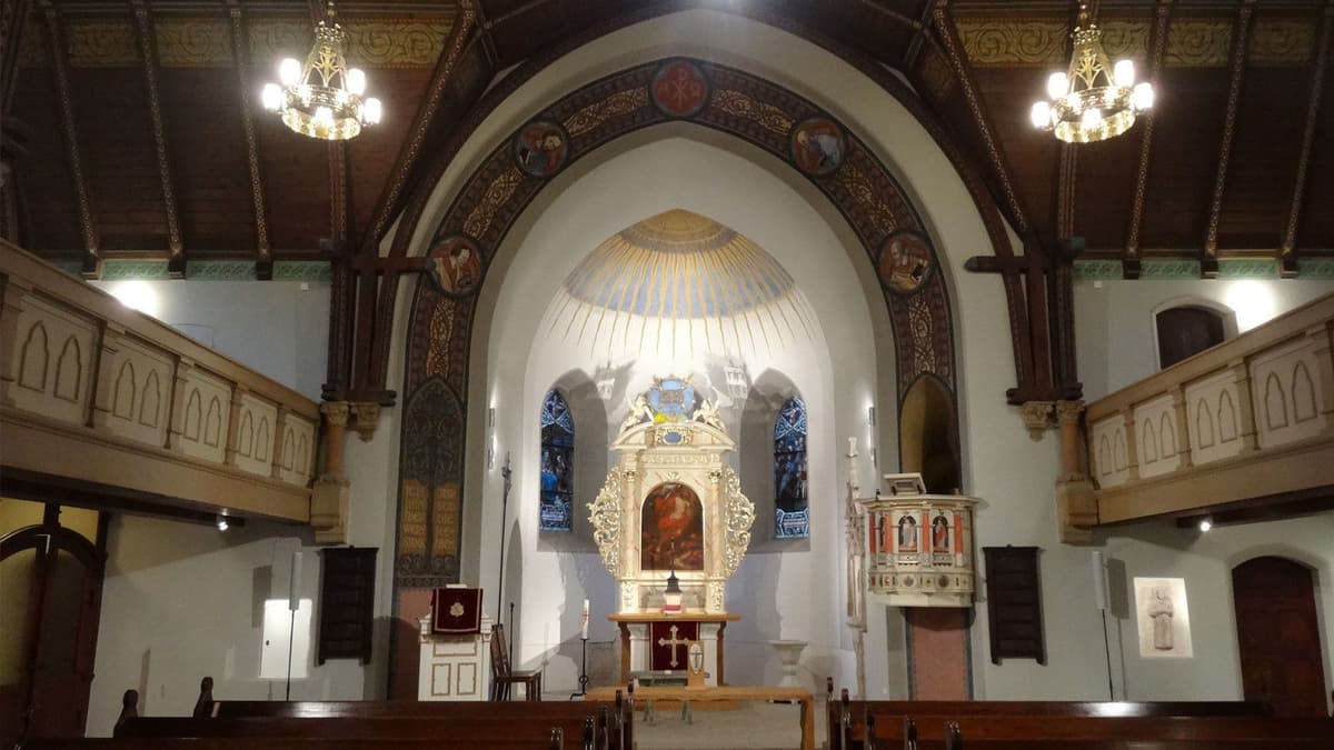 Blick zum Altar