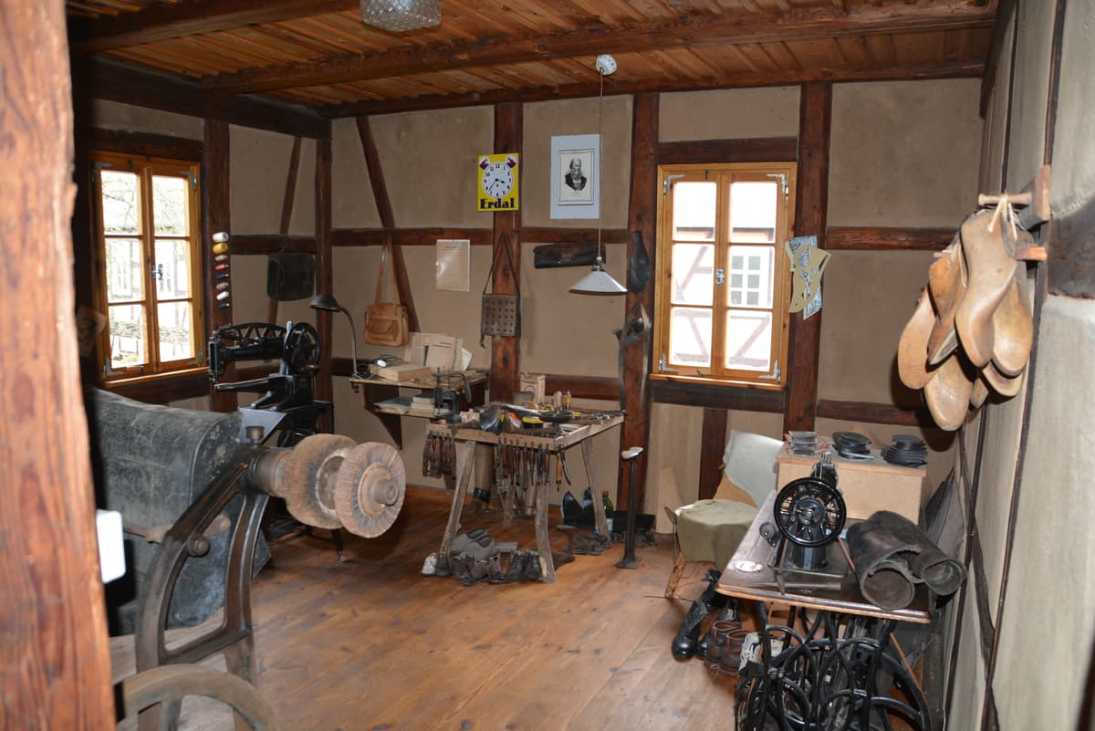 Museum Tröbnitz Schuhmacherwerkstatt