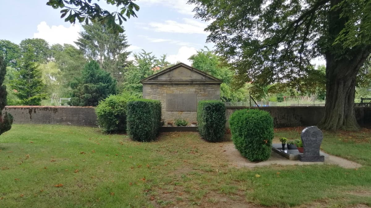 Friedhof Peseckendorf, Denkmal für die in Kriegen gefallenen Einwohner