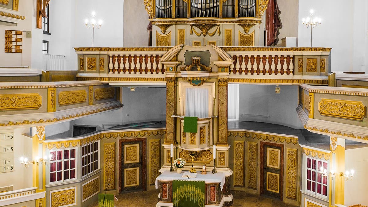 Orgel von Gottfried Silbermann