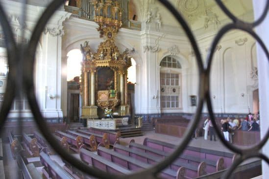 Der Kirchensaal der Schloss- und Stadtkirche in Weilburg