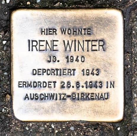 Stolperstein für Irene Winter