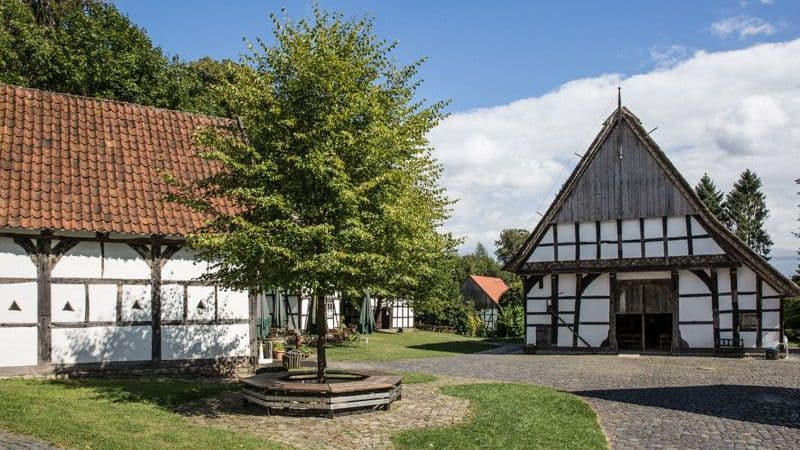 Bauernhausmuseum Bielefeld mit Haupthaus Möllering von 1590