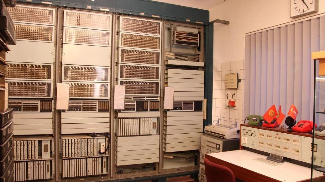 Automatische Telefonzentrale ATZ65.1 aus Magdeburg Olvenstedt