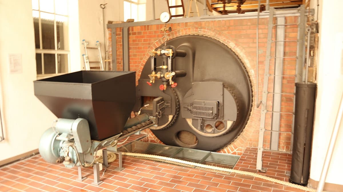 Historischer Kessel Hanomag