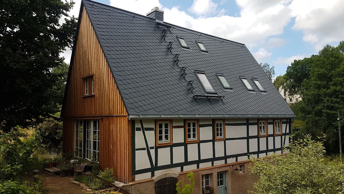 Drescherhaus Rückansicht