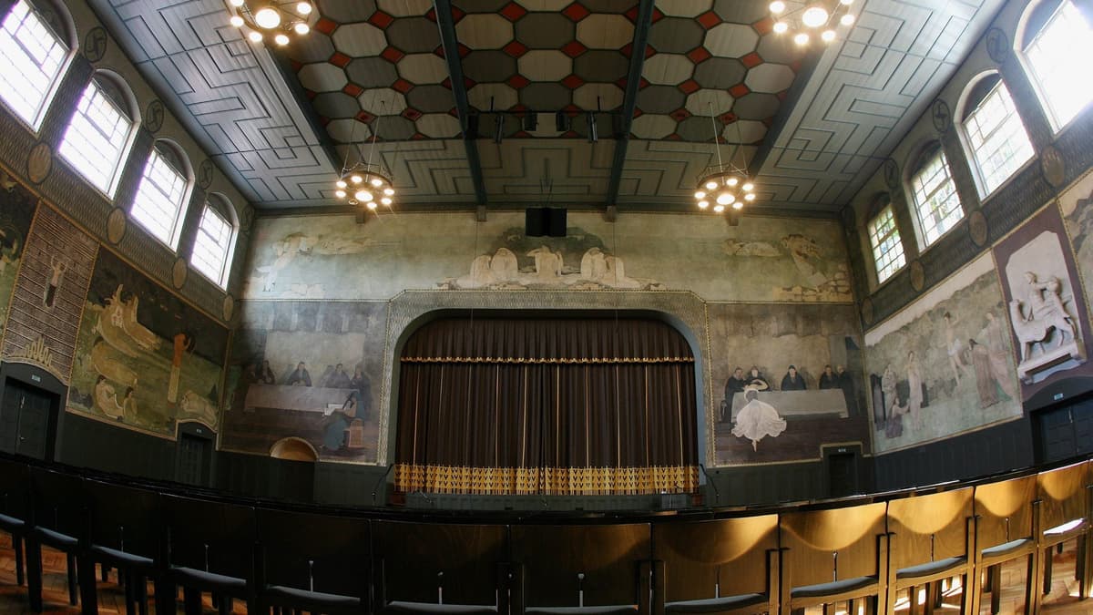 Innenansicht Pfullinger Hallen