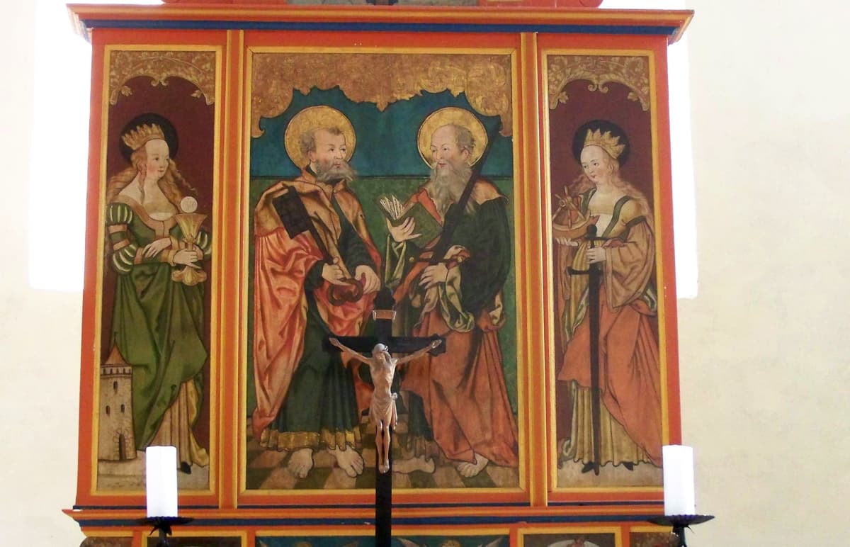 Altar Ausschnitt Haupttafeln