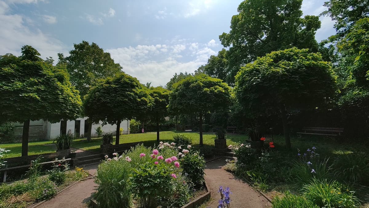 Budde-Haus, Kunstgarten