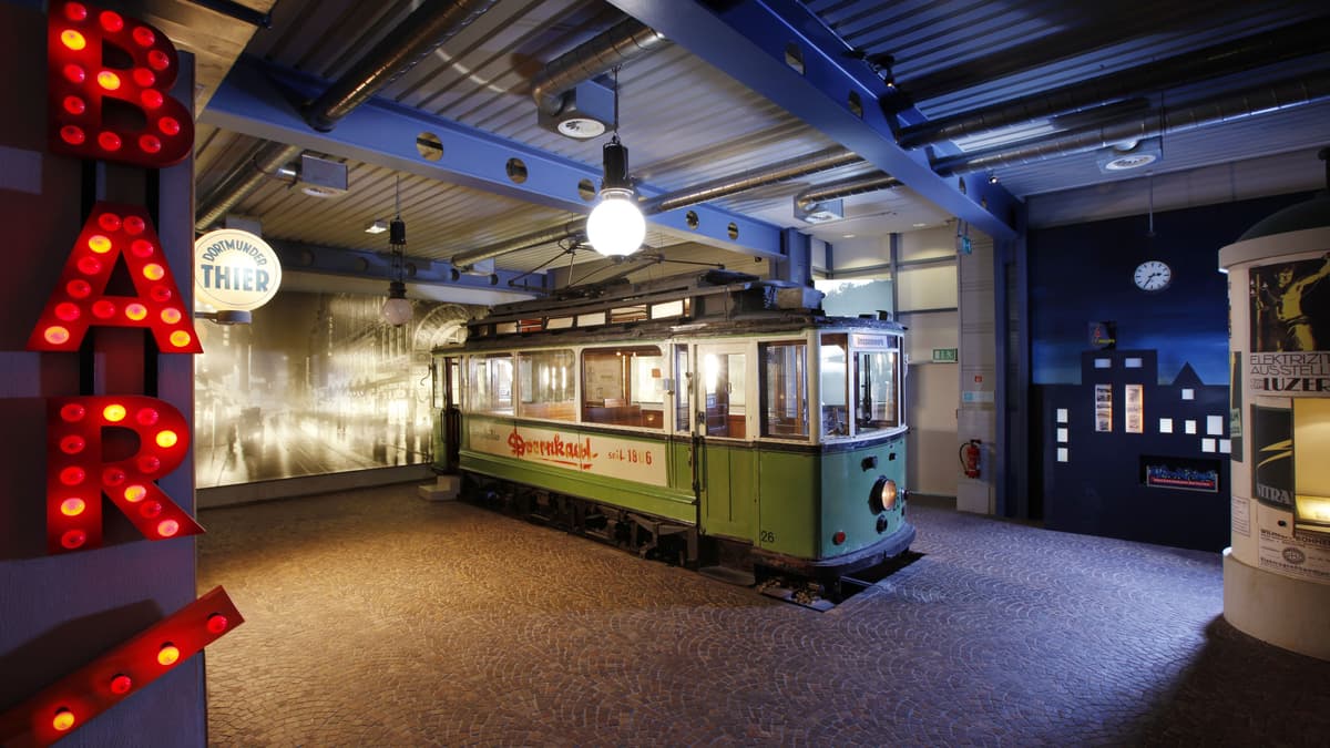 Blick in das Museum Strom und Leben