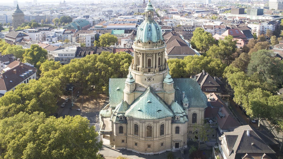 Christuskirche – Blick nach Westen