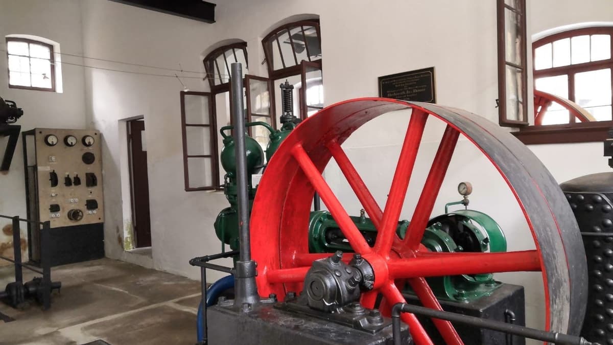 Innenansicht vom Pumpwerk