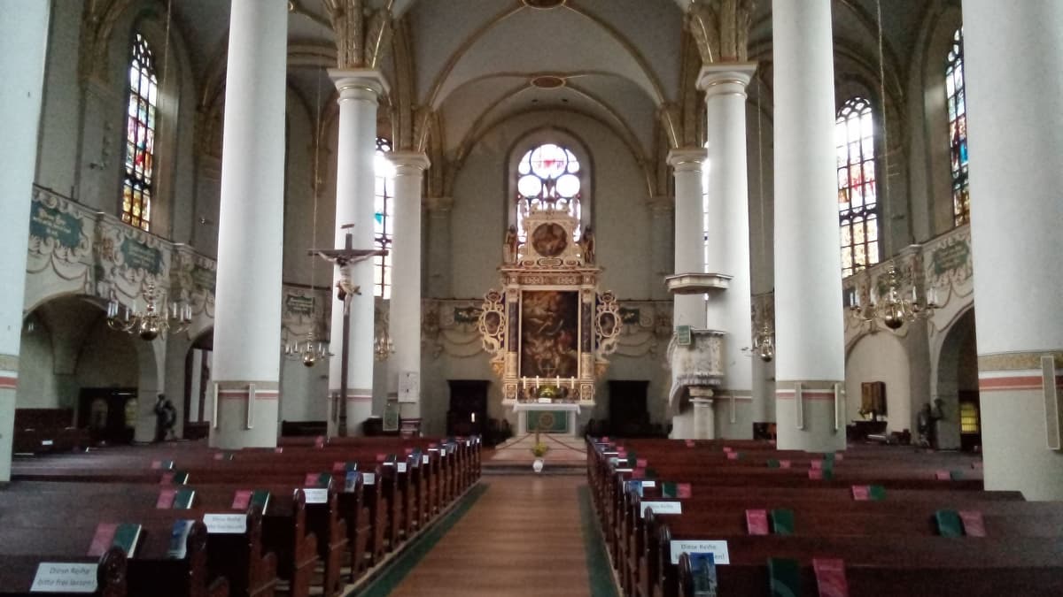 Sankt Marienkirche Innenansicht