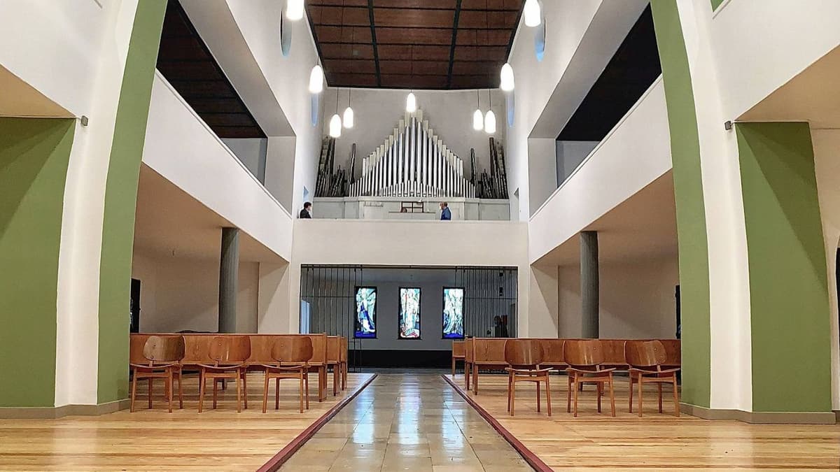 Klinik-Kirche LVR-Klinik Düren Innenaufnahme