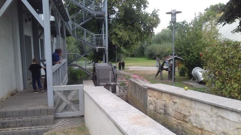 Blick in den Mühlengarten