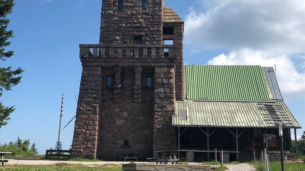 Bunkereingang auf der Hornisgrinde