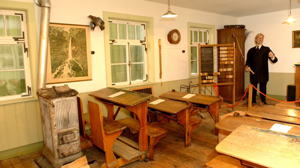 Historisches Klassenzimmer im Schulmuseum / Schillerschule