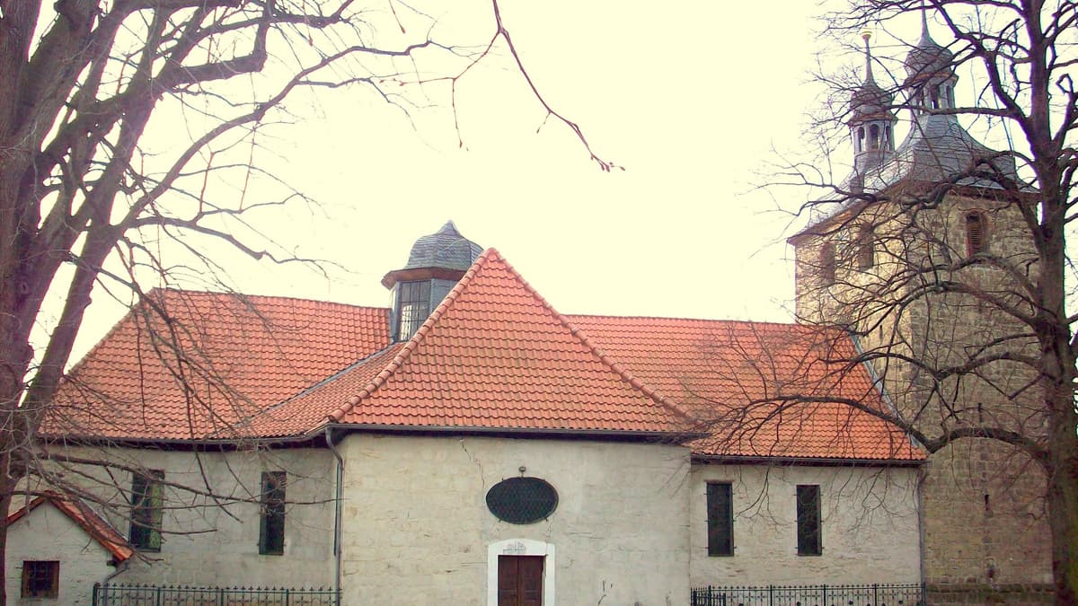 St.-Stephani-Kirche Nordansicht vor der Turmrestaurierung