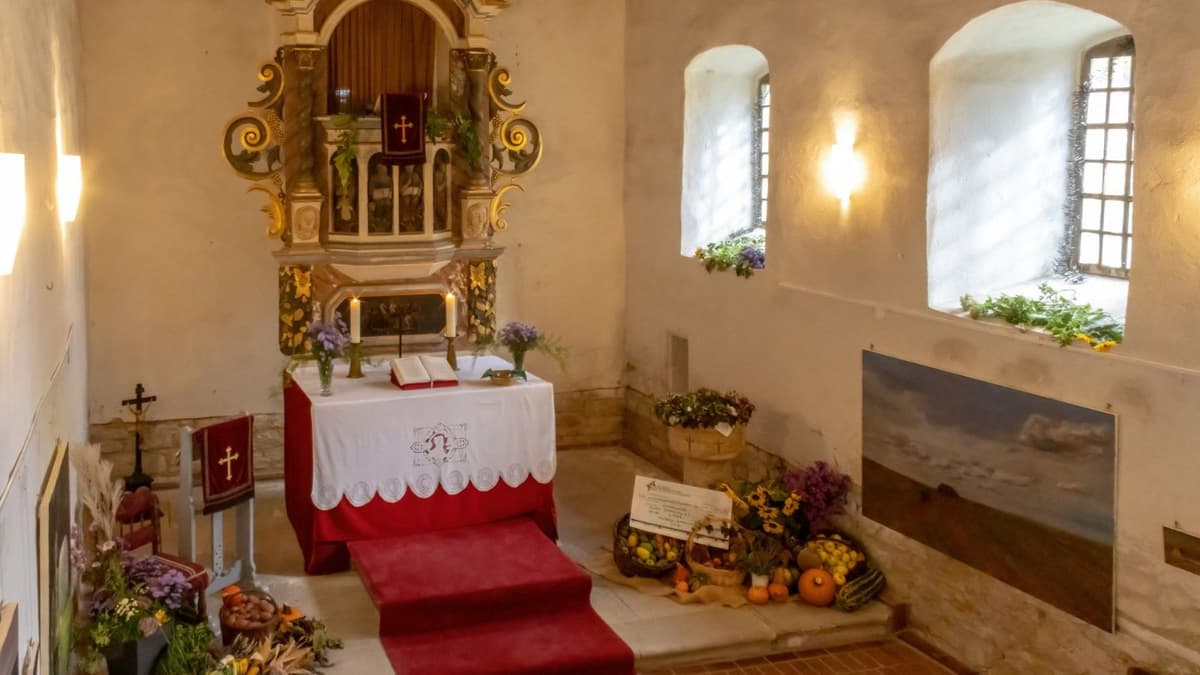 Kirche Schotterey innen 2021