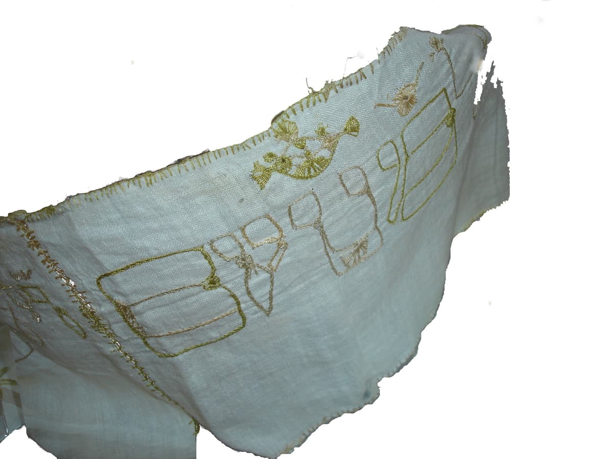 Wimpelfragment (19. Jh.)