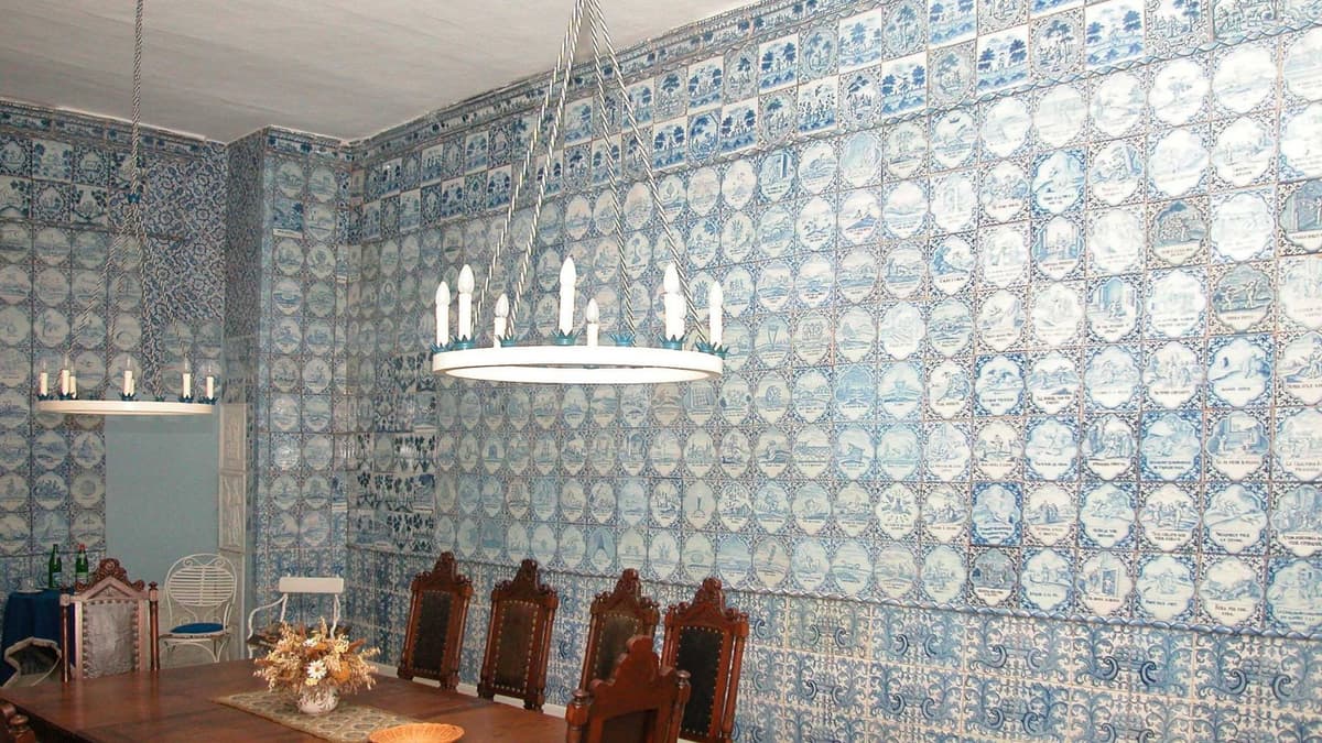 Fliesenzimmer Schloss Wrisbergholzen