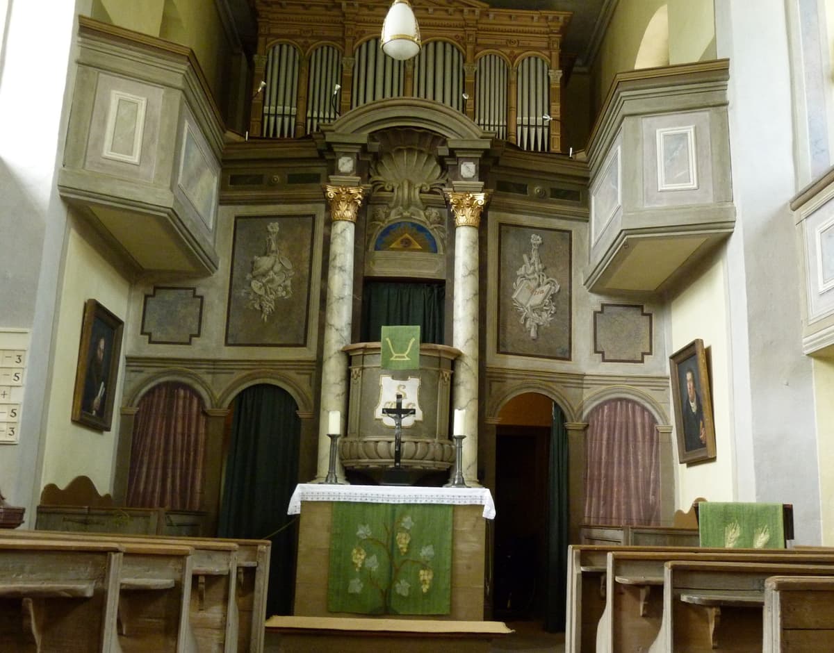 Altarraum Kirche Röhrsdorf