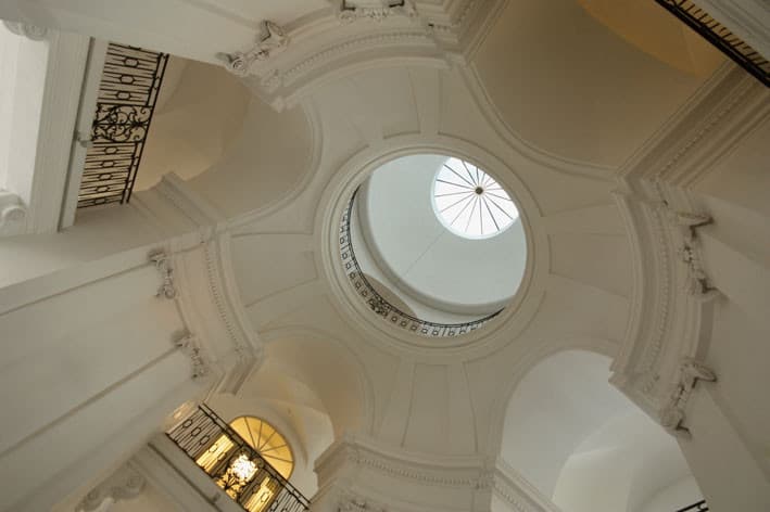 Barockes Treppenhaus von Gontard