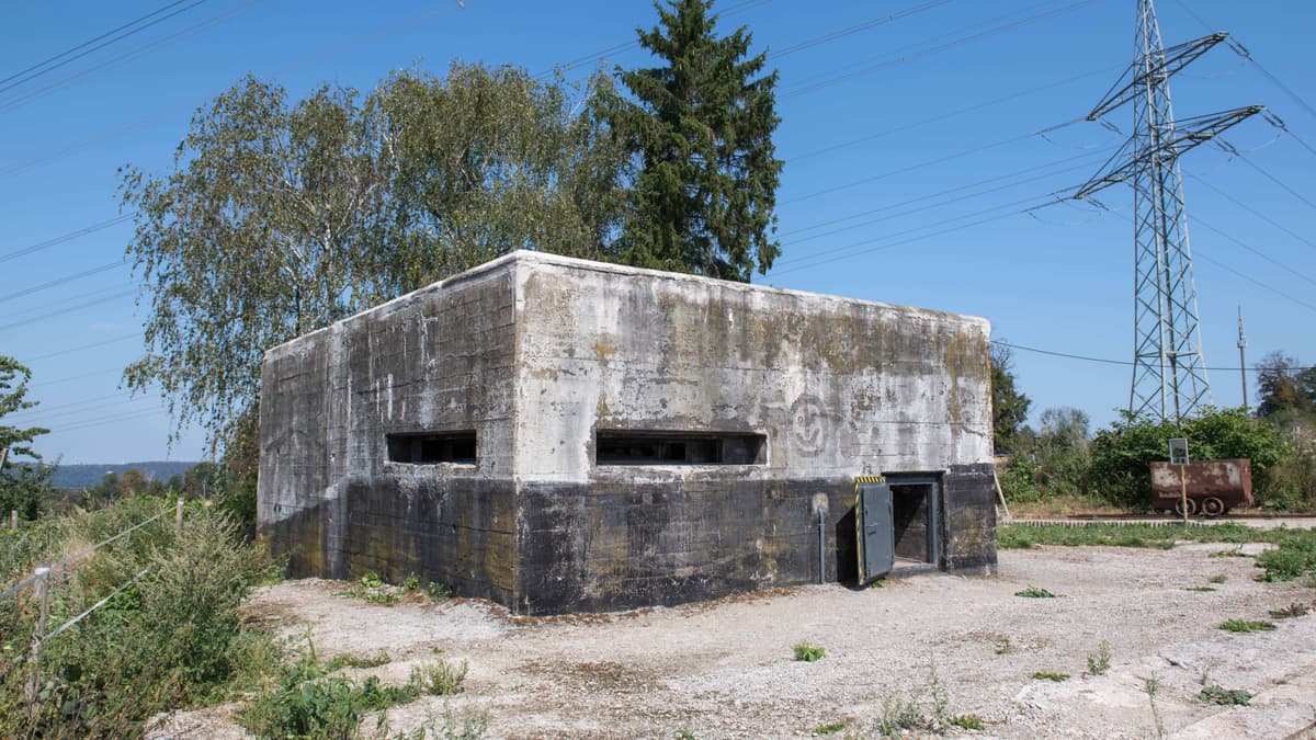Leitbunker der Krupp'schen Nachtscheinanlage