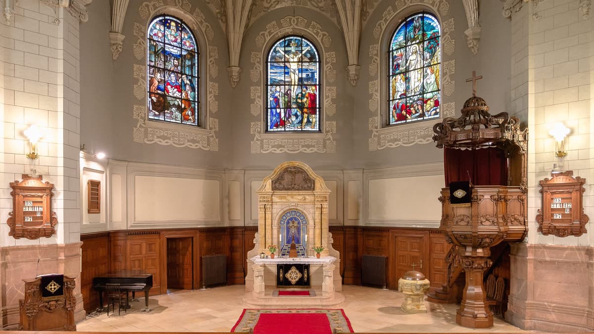Michaeliskirche Leipzig, Altarraum