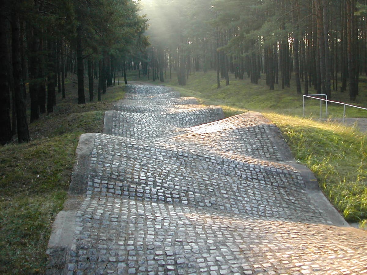 Teilansicht der Verwindungsbahn