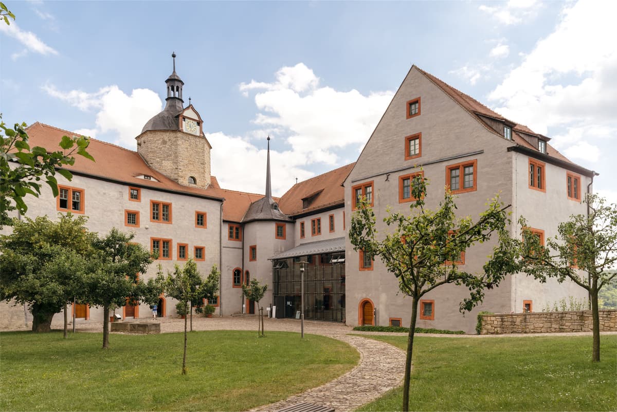 Altes Schloss Dornburg, Hofseite