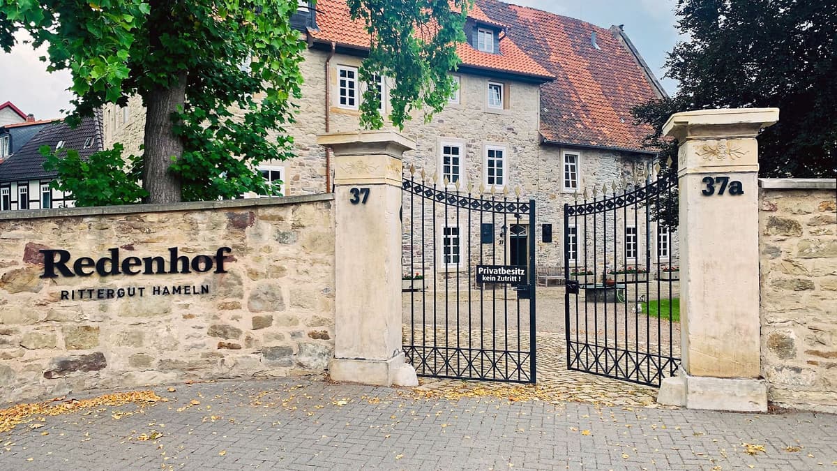 Redenhof Hameln, Eingang am Ostertorwall