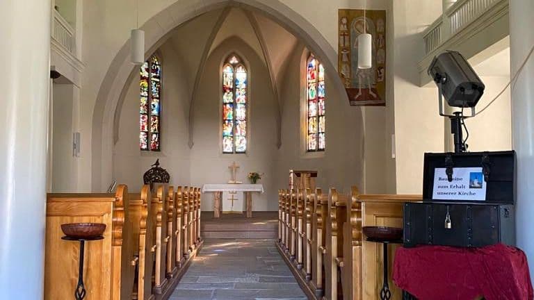 Blick in den Innenraum