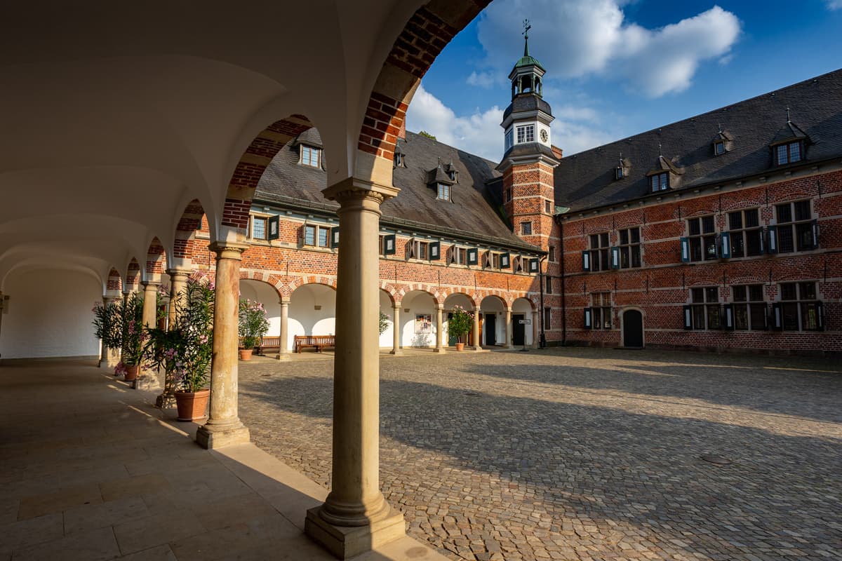 Schloss Reinbek Innenhof