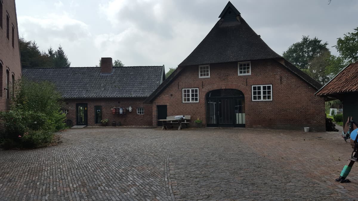 Ansicht des denkmalgeschützen Hofes