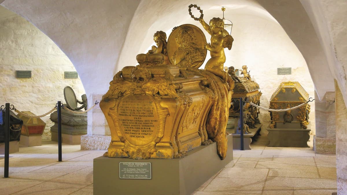 Markgrafengruft in St. Gumbertus Ansbach