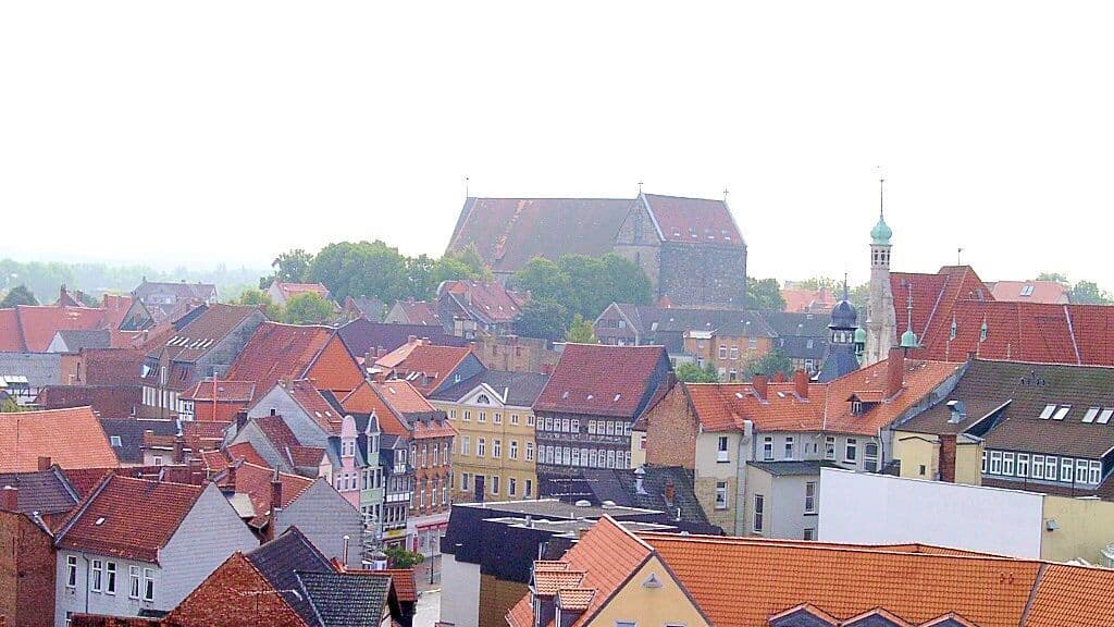 St. Stephani über den Dächern der Stadt