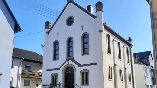 Außenansicht der ehemaligen Synagoge Laufersweiler