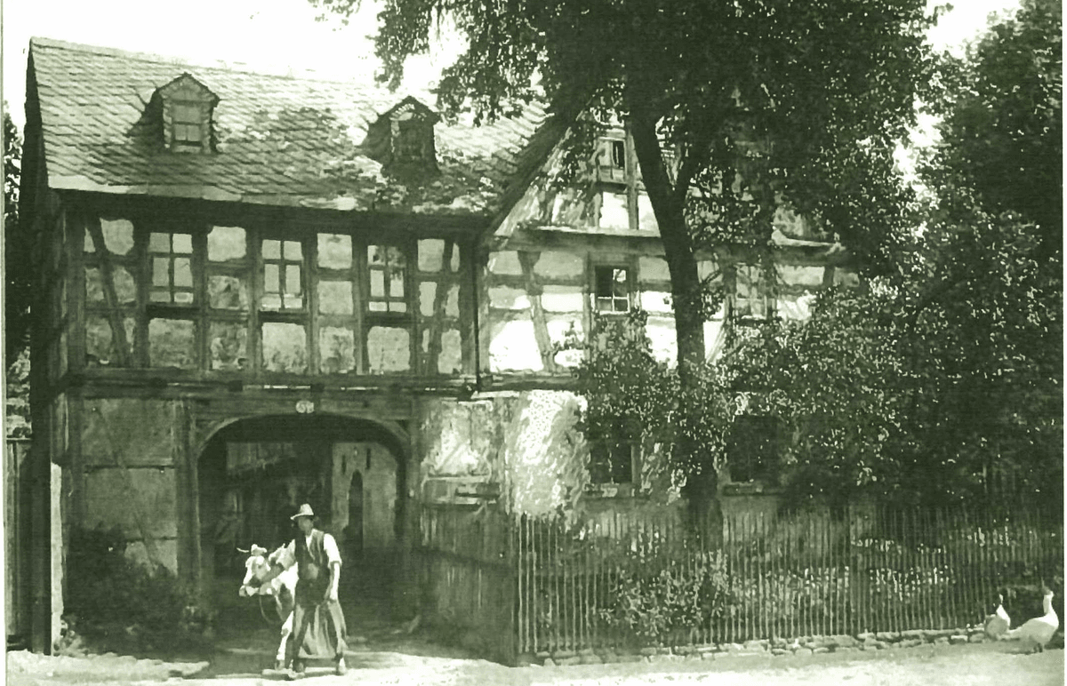 Hof um 1930