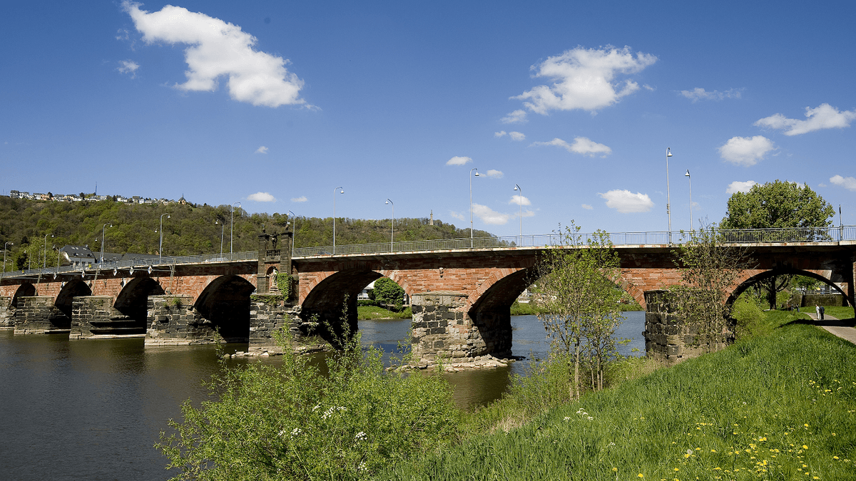 Die Römerbrücke in Trier